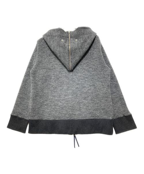 Vivienne Westwood（ヴィヴィアンウエストウッド）Vivienne Westwood (ヴィヴィアンウエストウッド) ウール混ジップパーカー グレー サイズ:48の古着・服飾アイテム
