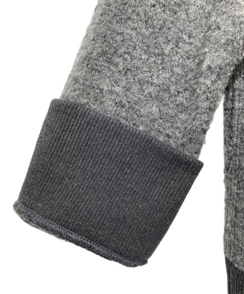 Vivienne Westwood（ヴィヴィアンウエストウッド）Vivienne Westwood (ヴィヴィアンウエストウッド) ウール混ジップパーカー グレー サイズ:48の古着・服飾アイテム