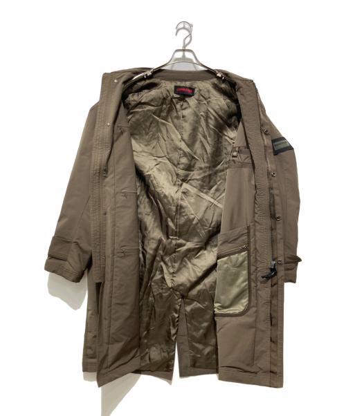 BRIEFING（ブリーフィング）BRIEFING (ブリーフィング) 別注ステンカラーコート グリーン サイズ:XLの古着・服飾アイテム