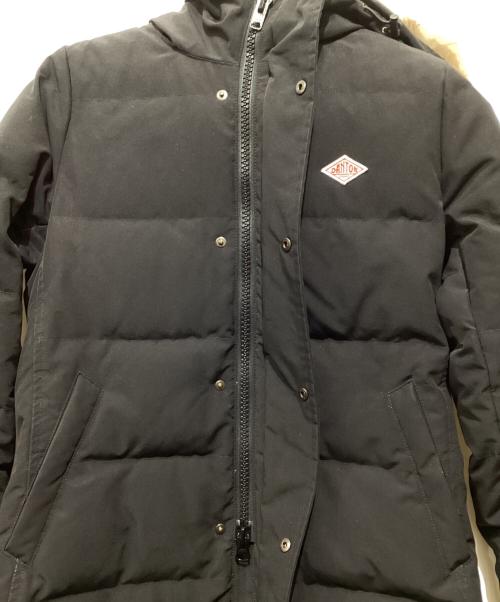 DANTON（ダントン）DANTON (ダントン) フード付きロングダウンコート ブラック サイズ:36の古着・服飾アイテム