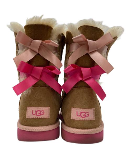 UGG（アグ）UGG (アグ) Bailey Bow II Boots ベイリーボウ2ブーツ ブラウン サイズ:24.5の古着・服飾アイテム