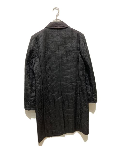 FENDI（フェンディ）FENDI (フェンディ) ズッカ柄キルティングコート ブラック サイズ:44の古着・服飾アイテム