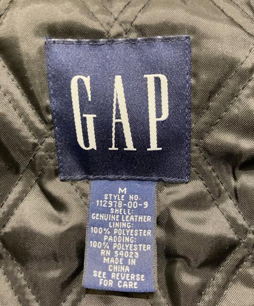 GAP（ギャップ）GAP (ギャップ) 90’sオールドレザージャケット ブラック サイズ:Мの古着・服飾アイテム