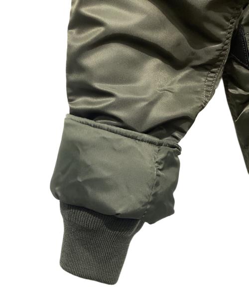 ALPHA INDUSTRIES（アルファインダストリーズ）ALPHA INDUSTRIES (アルファインダストリーズ) N-3B フライトジャケット カーキ サイズ:Mの古着・服飾アイテム