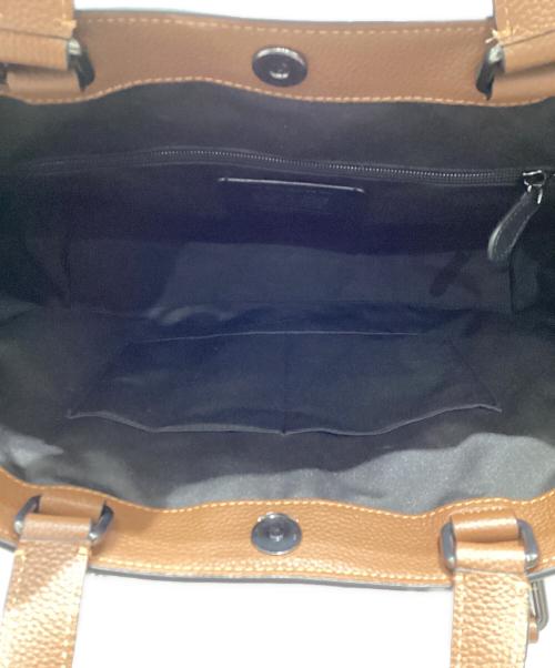 COACH（コーチ）COACH (コーチ) ハドソン ダブル ハンドル トート ブラウンの古着・服飾アイテム