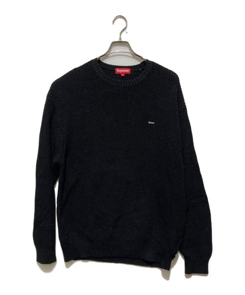 SUPREME（シュプリーム）SUPREME (シュプリーム) 23AW Small Box Ribbed Sweater ブラック サイズ:XLの古着・服飾アイテム