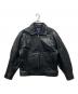 GAP（ギャップ）の古着「OLD GAP オールドギャップ 90's レザージャケット」｜ブラック