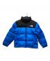 THE NORTH FACE（ザ ノース フェイス）の古着「Nuptse Jacket / ヌプシ ジャケット」｜ブルー×ブラック