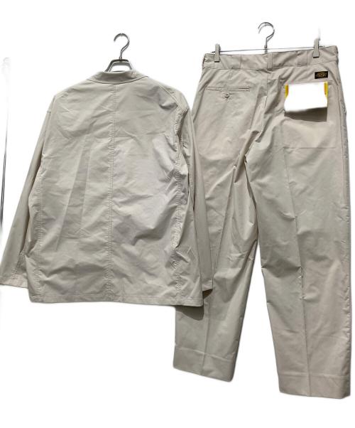 Dickies（ディッキーズ）Dickies (ディッキーズ) TRIPSTER (トリップスター) セットアップジャケット アイボリー サイズ:L 未使用品の古着・服飾アイテム