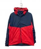 DESCENTEデサント）の古着「S.I.O SHELL JACKET」｜ネイビー×レッド