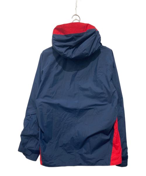 DESCENTE（デサント）DESCENTE (デサント) S.I.O SHELL JACKET ネイビー×レッド サイズ:XLの古着・服飾アイテム