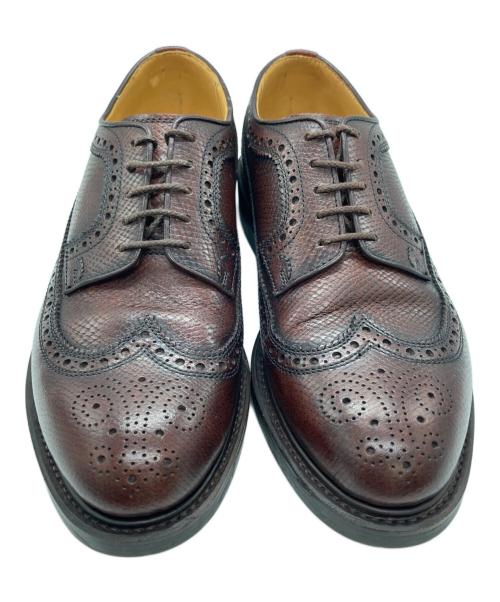 UNION IMPERIAL（ユニオンインペリアル）UNION IMPERIAL (ユニオンインペリアル) ウィングチップシューズ ブラウン サイズ:26の古着・服飾アイテム