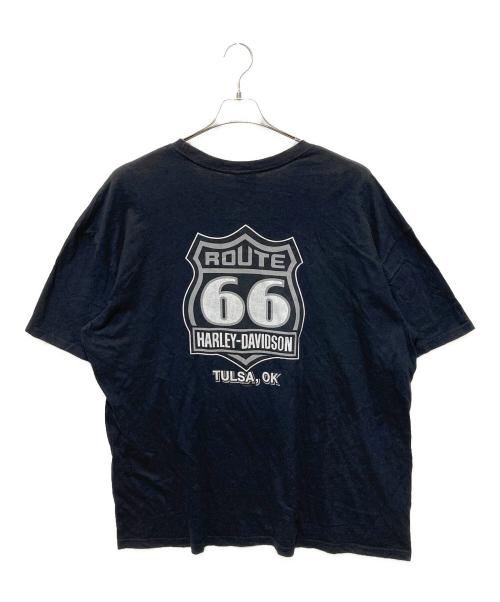 HARLEY-DAVIDSON（ハーレーダビッドソン）HARLEY-DAVIDSON (ハーレーダビッドソン) プリントTシャツ ブラック サイズ:3XLの古着・服飾アイテム