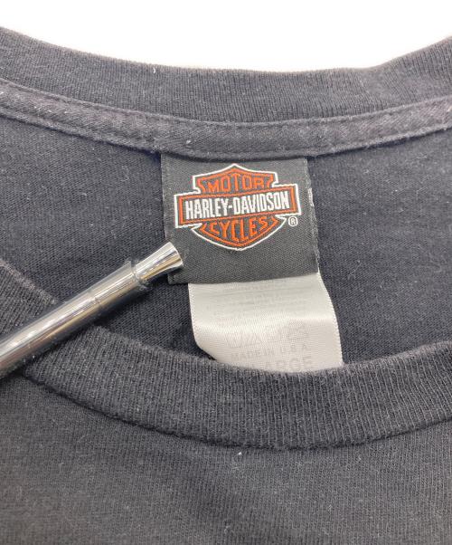 HARLEY-DAVIDSON（ハーレーダビッドソン）HARLEY-DAVIDSON (ハーレーダビッドソン) プリントTシャツ ブラック サイズ:3XLの古着・服飾アイテム