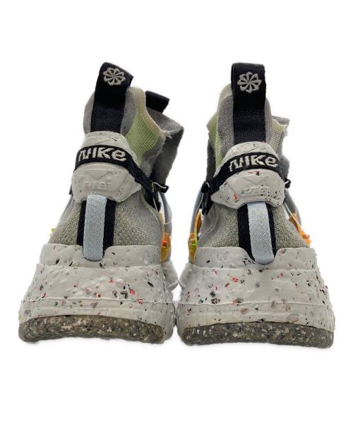NIKE（ナイキ）NIKE (ナイキ) SPACE HIPPIE COLLECTION 03 VOLT スペースヒッピー 03 - ボルト グレー サイズ:28.5の古着・服飾アイテム