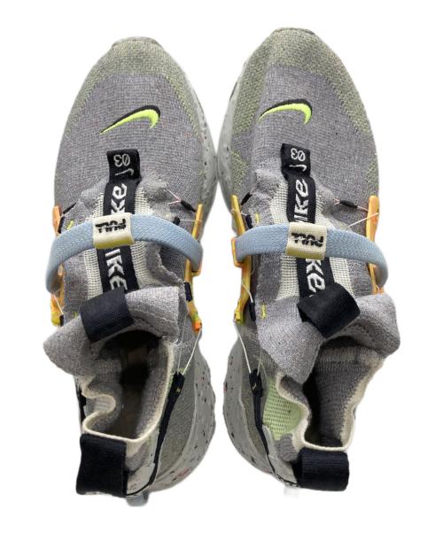 NIKE（ナイキ）NIKE (ナイキ) SPACE HIPPIE COLLECTION 03 VOLT スペースヒッピー 03 - ボルト グレー サイズ:28.5の古着・服飾アイテム