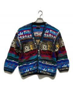 中古・古着通販】FACCIES (ファッチーズ) Marble pt shaggy cardigan