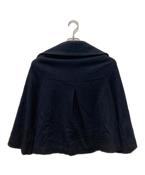 tricot COMME des GARCONS（トリココムデギャルソン）tricot COMME des GARCONS (トリココムデギャルソン) カシミヤ混ポンチョ ブラック サイズ:Sの古着・服飾アイテム