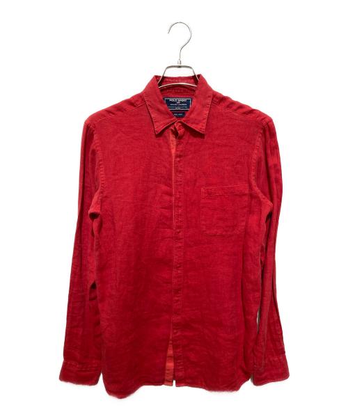 POLO SPORT（ポロスポーツ）POLO SPORT (ポロスポーツ) 長袖シャツ レッド サイズ:Ｓの古着・服飾アイテム