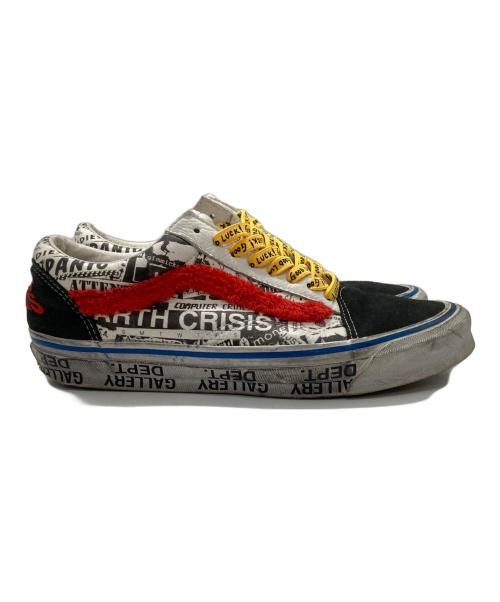 VANS（バンズ）VANS (バンズ) GALLERY DEPT (ギャラリー デプト) OG OLD SKOOL LX / OG オールドスクール LX / ローカットスニーカー ホワイト×ブラック サイズ:27cmの古着・服飾アイテム