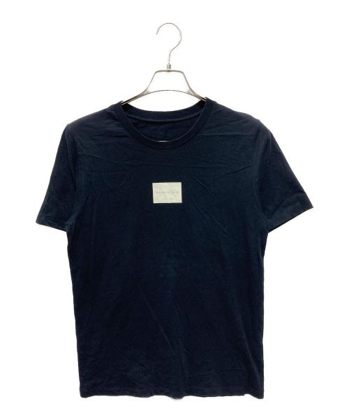 MM6 Maison Margiela（エムエムシックスメゾンマルジェラ）MM6 Maison Margiela (エムエムシックスメゾンマルジェラ) パッチプリントS/STシャツ ブラック サイズ:XSの古着・服飾アイテム