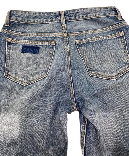 GANNI（ガニー）Ganni (ガニー) LOVY スリットデニムパンツ インディゴ サイズ:w24　L34の古着・服飾アイテム