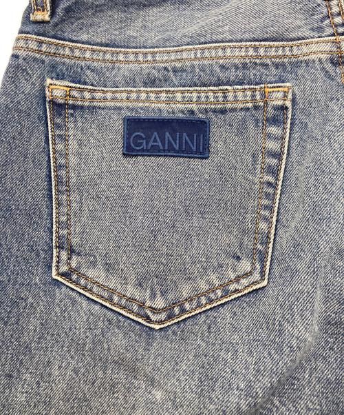 GANNI（ガニー）Ganni (ガニー) LOVY スリットデニムパンツ インディゴ サイズ:w24　L34の古着・服飾アイテム
