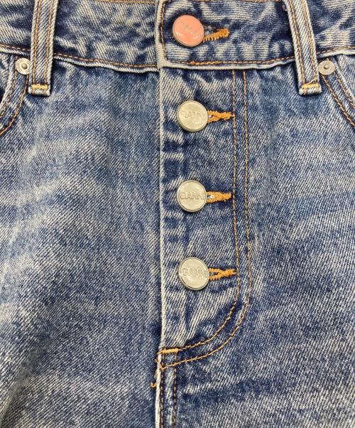 GANNI（ガニー）Ganni (ガニー) LOVY スリットデニムパンツ インディゴ サイズ:w24　L34の古着・服飾アイテム