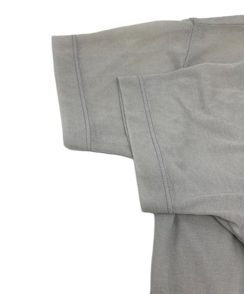 MM6 Maison Margiela（エムエムシックスメゾンマルジェラ）MM6 Maison Margiela (エムエムシックスメゾンマルジェラ) カシュクールカットソー グレー サイズ:Mの古着・服飾アイテム