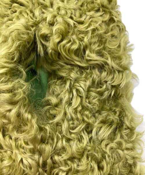 KENZO（ケンゾー）KENZO (ケンゾー) ファーカルガンプレートコート グリーン サイズ:11の古着・服飾アイテム