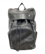 COACHコーチ）の古着「レザーリュック」｜ブラック