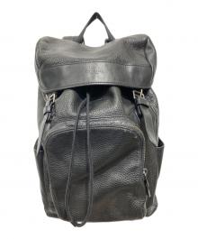 COACH（コーチ）の古着「レザーリュック」｜ブラック