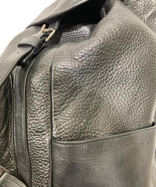 COACH（コーチ）COACH (コーチ) レザーリュック ブラックの古着・服飾アイテム