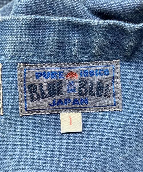 BLUE BLUE（ブルーブルー）BLUE BLUE (ブルーブルー) カバーオール ネイビー サイズ:1の古着・服飾アイテム