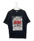 AKIRAアキラ）の古着「Tシャツ」｜ブラック