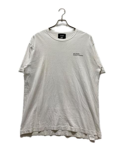 WILDSIDE（ワイルドサイド）wildside (ワイルドサイド) POGGY THE MAN (ポギーザマン) Adam Lister (アダムリスター) Tシャツ ホワイト サイズ:XLの古着・服飾アイテム