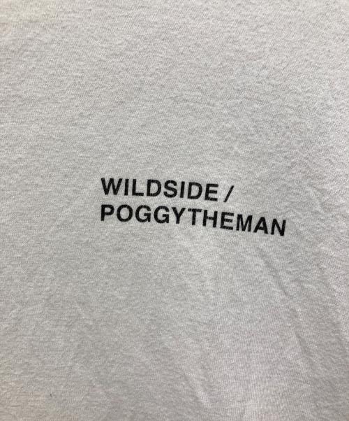 WILDSIDE（ワイルドサイド）wildside (ワイルドサイド) POGGY THE MAN (ポギーザマン) Adam Lister (アダムリスター) Tシャツ ホワイト サイズ:XLの古着・服飾アイテム