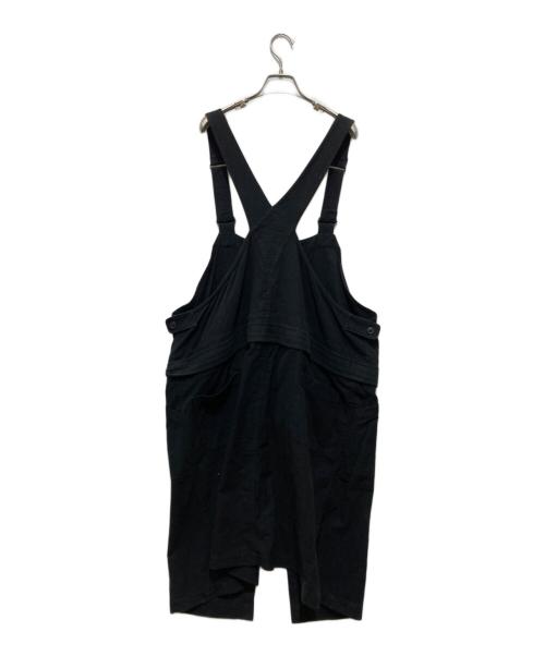 Yohji Yamamoto pour homme（ヨウジヤマモト プールオム）Yohji Yamamoto pour homme (ヨウジヤマモト プールオム) ディタッチャブルオーバーオール ブラック サイズ:3の古着・服飾アイテム