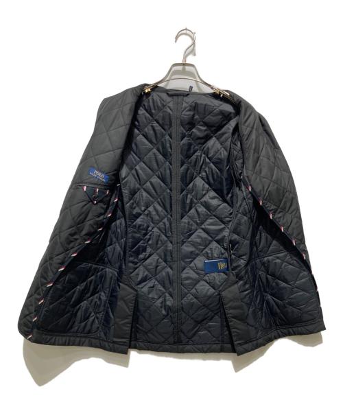 POLO RALPH LAUREN（ポロ・ラルフローレン）POLO RALPH LAUREN (ポロ・ラルフローレン) テーラード中綿ジャケット ブラック サイズ:Sの古着・服飾アイテム
