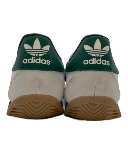 adidas（アディダス）adidas (アディダス) COUNTRY OG カントリー ローカットスニーカー ホワイト×グリーン サイズ:26.5の古着・服飾アイテム