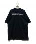 BALENCIAGA (バレンシアガ) エンブロイドロゴTシャツ ブラック サイズ:XS：30000円