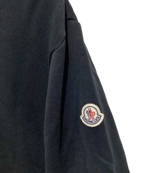 MONCLER（モンクレール）MONCLER (モンクレール) パッチエンブレムスウェット ブラック サイズ:XLの古着・服飾アイテム