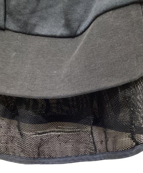 MONCLER（モンクレール）MONCLER (モンクレール) メッシュヘム ジップアップパーカー ブラック サイズ:Mの古着・服飾アイテム