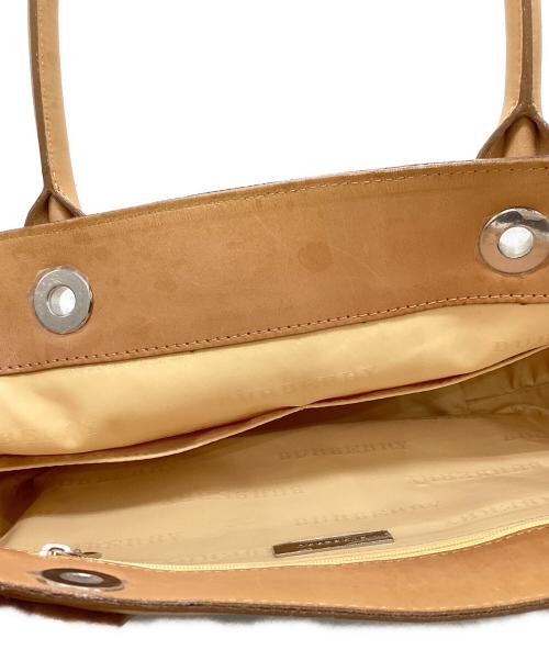 BURBERRY（バーバリー）BURBERRY (バーバリー) トートバッグ ベージュの古着・服飾アイテム
