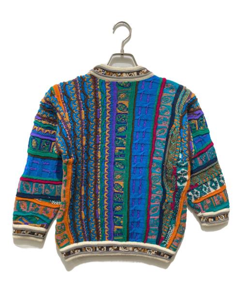 Coogi（クージー）Coogi (クージー) 3Dニット マルチカラー サイズ:Sの古着・服飾アイテム