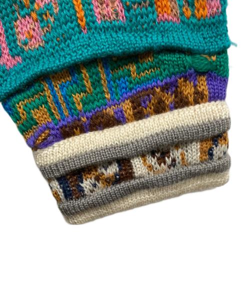 Coogi（クージー）Coogi (クージー) 3Dニット マルチカラー サイズ:Sの古着・服飾アイテム