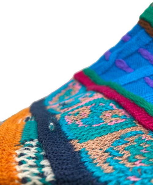 Coogi（クージー）Coogi (クージー) 3Dニット マルチカラー サイズ:Sの古着・服飾アイテム