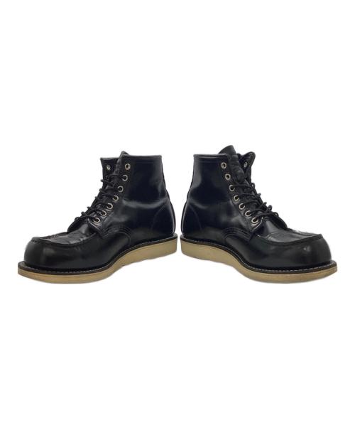 RED WING（レッドウィング）RED WING (レッドウィング) 別注6-inch Classic Moc / 別注6インチ クラシック モック / 四角犬タグ ブラック サイズ:25.5ｃｍの古着・服飾アイテム
