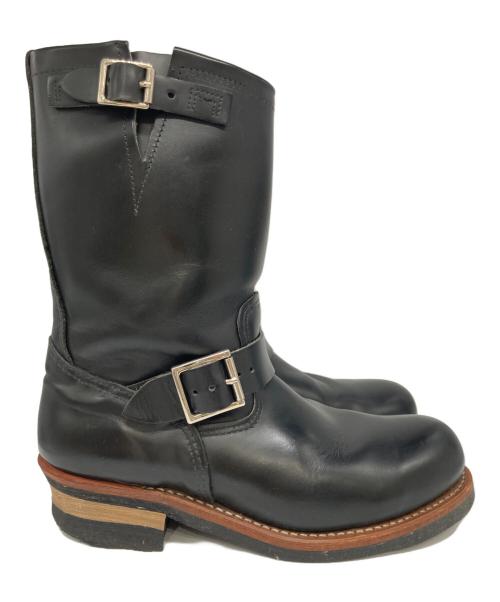 RED WING（レッドウィング）RED WING (レッドウィング) エンジニアブーツ ブラック サイズ:25.5ｃｍの古着・服飾アイテム