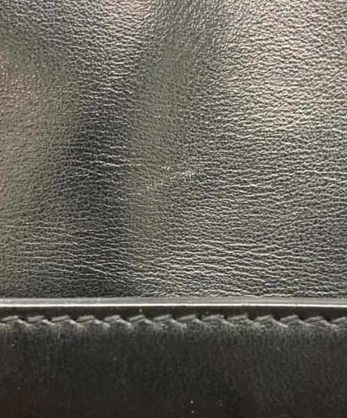 Saint Laurent Paris（サンローランパリ）Saint Laurent Paris (サンローランパリ) カーフレザーショルダーバッグ ブラックの古着・服飾アイテム